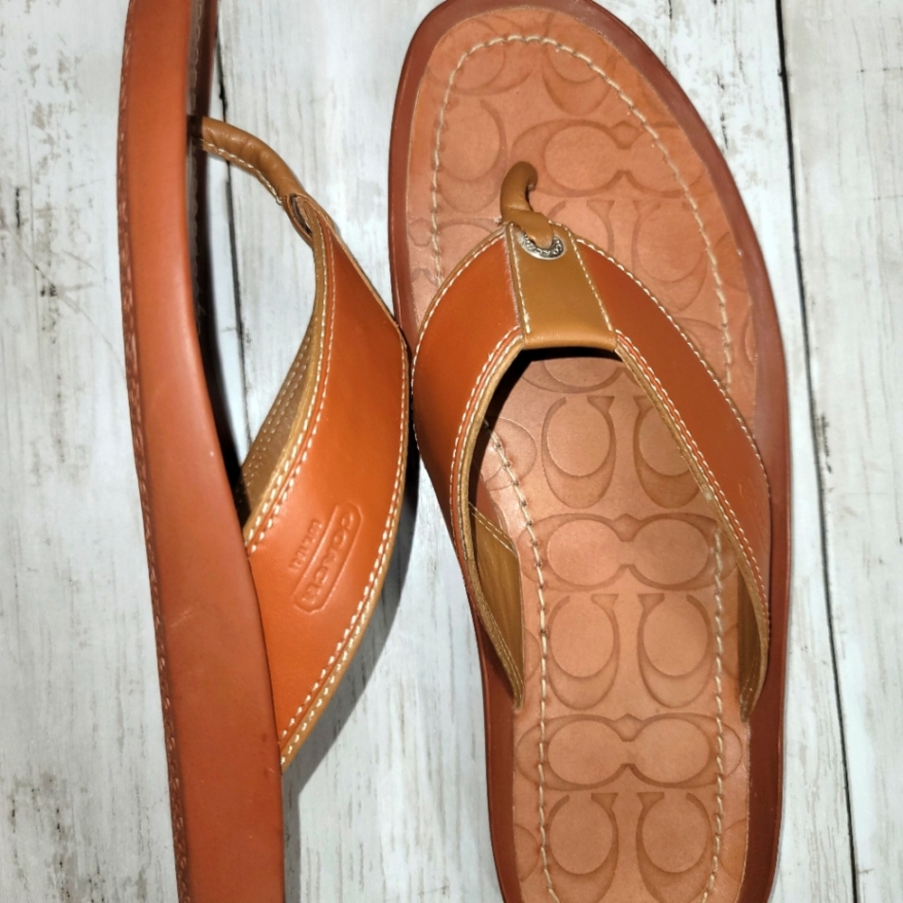 Vintage Coach Men's Sandals size 11